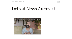 Desktop Screenshot of detroitnewsarchivist.tumblr.com
