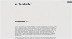 Desktop Screenshot of mrtomheller.tumblr.com