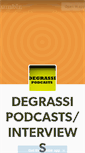 Mobile Screenshot of degrassipodcasts.tumblr.com