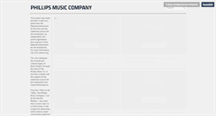 Desktop Screenshot of phillipsmusiccompany.tumblr.com