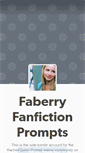 Mobile Screenshot of faberryficprompts.tumblr.com