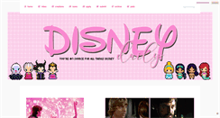 Desktop Screenshot of disneydaily.tumblr.com