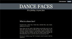 Desktop Screenshot of dancefaces.tumblr.com