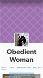 Mobile Screenshot of obedientwoman.tumblr.com