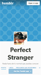 Mobile Screenshot of oneperfectstranger.tumblr.com