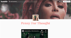 Desktop Screenshot of pennessy.tumblr.com