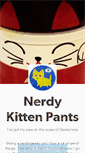 Mobile Screenshot of nerdykittenpants.tumblr.com