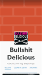 Mobile Screenshot of bullshitdelicious.tumblr.com