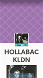 Mobile Screenshot of hollabackldn.tumblr.com