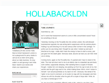 Tablet Screenshot of hollabackldn.tumblr.com