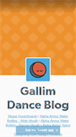 Mobile Screenshot of gallimdance.tumblr.com