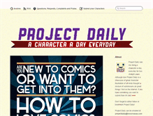 Tablet Screenshot of projectdaily.tumblr.com