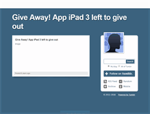 Tablet Screenshot of lpad2lgsm.tumblr.com