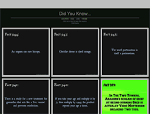 Tablet Screenshot of didyou-know.tumblr.com