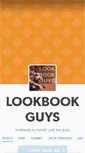 Mobile Screenshot of lookbookguys.tumblr.com