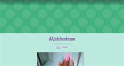 Desktop Screenshot of maedchenkram.tumblr.com