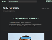 Tablet Screenshot of karlyparanich.tumblr.com