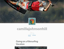 Tablet Screenshot of camillajohnsonhill.tumblr.com