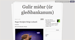 Desktop Screenshot of gulirmidarurgledibankanum.tumblr.com