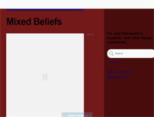 Tablet Screenshot of mixedbeliefs.tumblr.com
