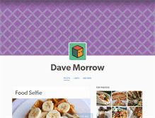 Tablet Screenshot of davemorrow.tumblr.com