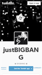 Mobile Screenshot of justbigbang.tumblr.com