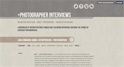 Desktop Screenshot of plusphotographer.tumblr.com