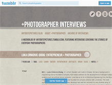 Tablet Screenshot of plusphotographer.tumblr.com