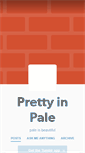 Mobile Screenshot of prettyinpale.tumblr.com