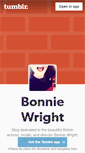 Mobile Screenshot of bonnie-wright.tumblr.com