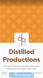 Mobile Screenshot of distilledproductionsllc.tumblr.com