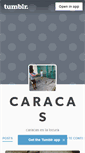 Mobile Screenshot of caracasloca.tumblr.com