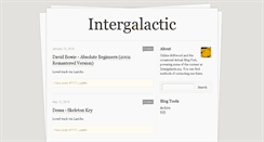 Desktop Screenshot of intergalactic.tumblr.com