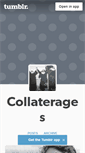 Mobile Screenshot of collaterages.tumblr.com