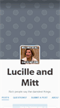 Mobile Screenshot of lucilleandmitt.tumblr.com