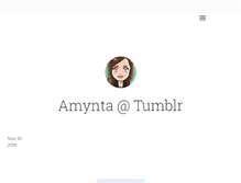 Tablet Screenshot of amynta.tumblr.com