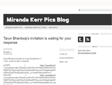Tablet Screenshot of mirandakerrpics.tumblr.com