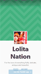 Mobile Screenshot of lolitanation.tumblr.com