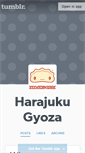 Mobile Screenshot of harajukugyoza.tumblr.com