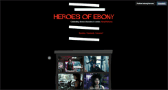 Desktop Screenshot of ebonyheroes.tumblr.com