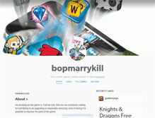 Tablet Screenshot of bopmarrykill.tumblr.com