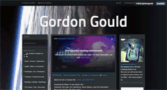 Desktop Screenshot of gordongould.tumblr.com