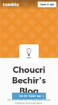 Mobile Screenshot of choucribechir.tumblr.com