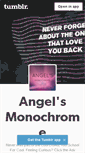 Mobile Screenshot of angels-monochrome.tumblr.com