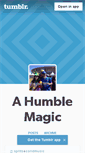 Mobile Screenshot of ahumblemagic.tumblr.com