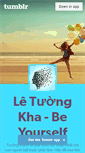 Mobile Screenshot of letuongkha.tumblr.com