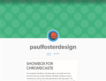 Tablet Screenshot of paulfosterdesign.tumblr.com