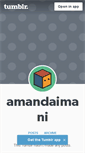 Mobile Screenshot of amandaimani.tumblr.com