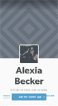 Mobile Screenshot of alexialbecker.tumblr.com