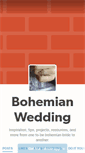 Mobile Screenshot of bohemianwedding.tumblr.com